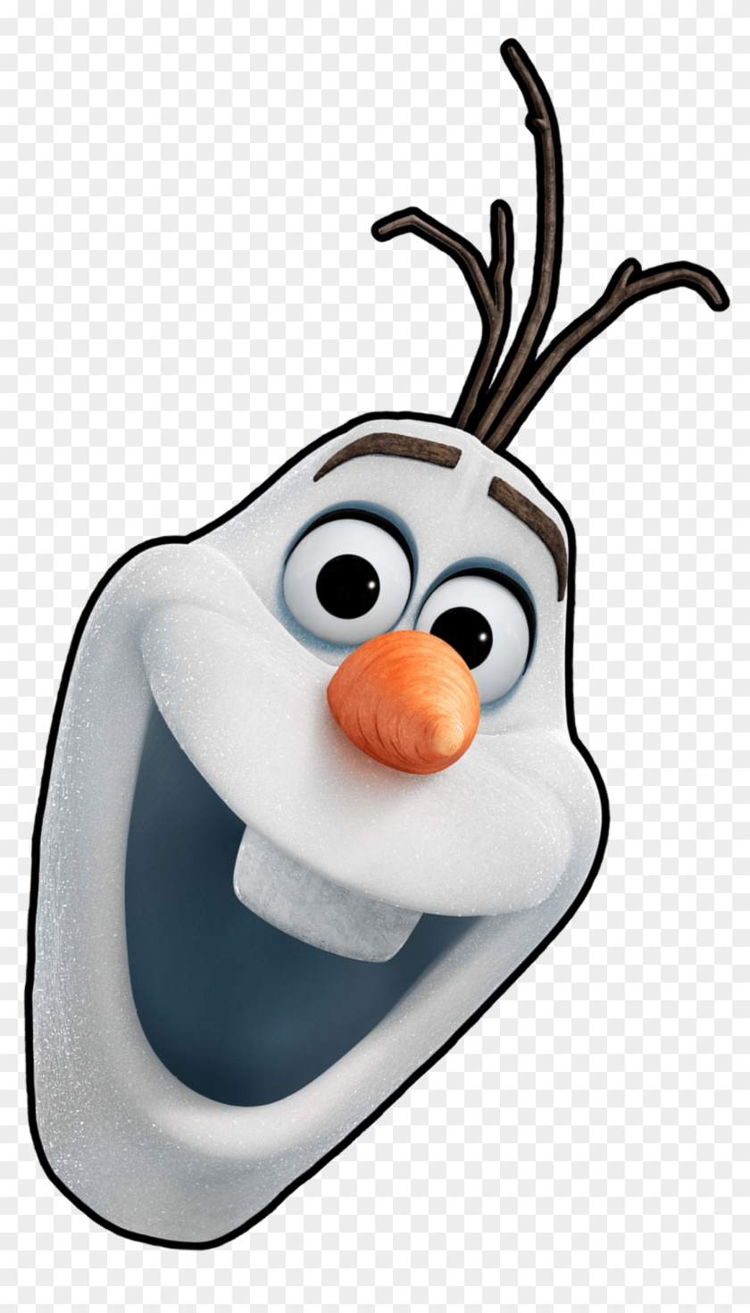 Olaf Frozen Face Template