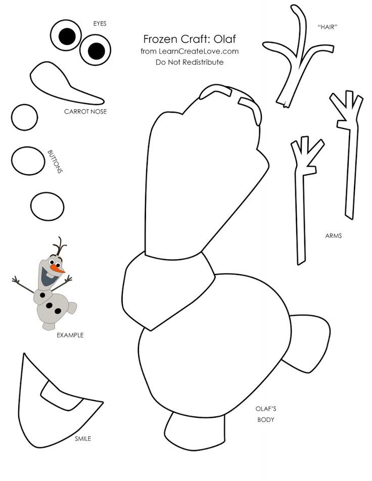 Olaf Printable From Disney Frozen Olaf Template For C Vrogue co