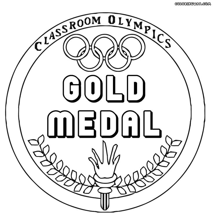olympic medal printable template