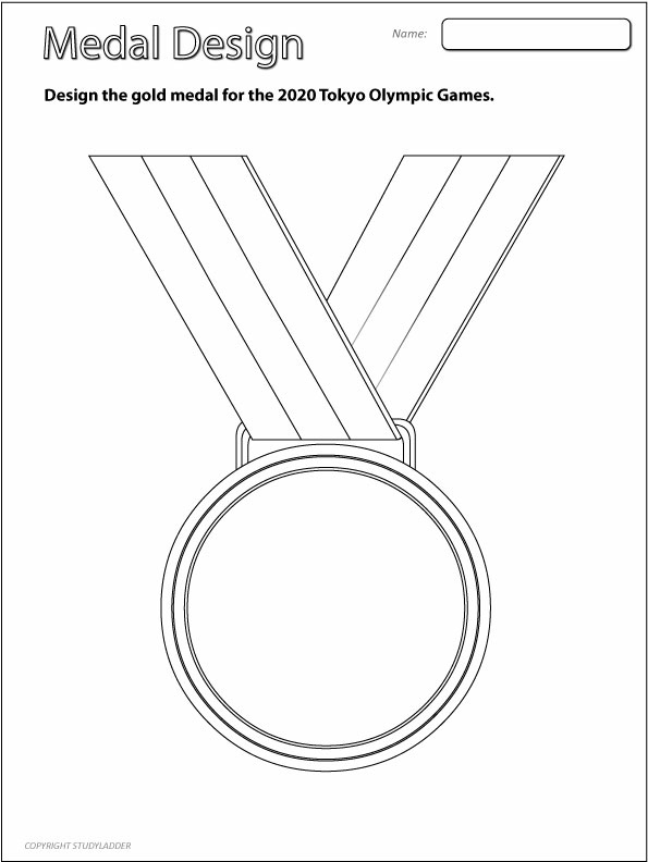 Olympic Medal Printable Template Printable Word Searches