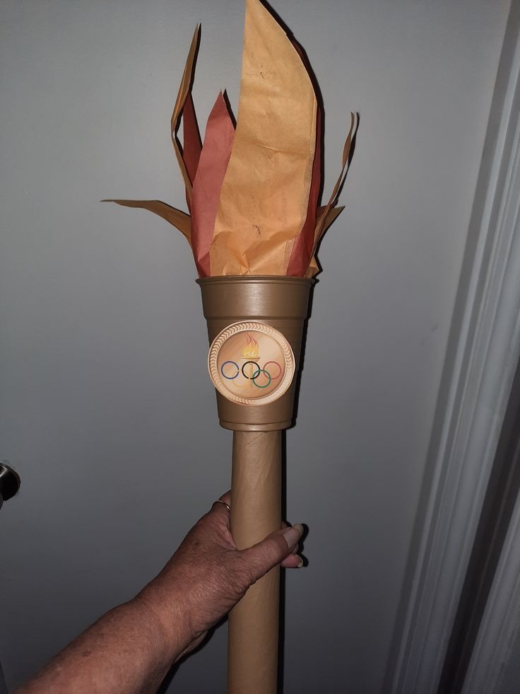 diy olympic torch craft