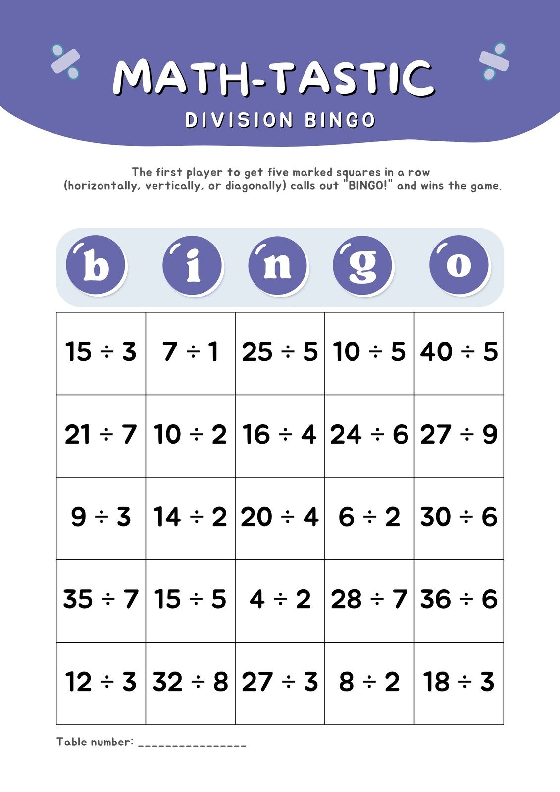 Page 9 Free Printable Customizable Math Worksheet Templates 