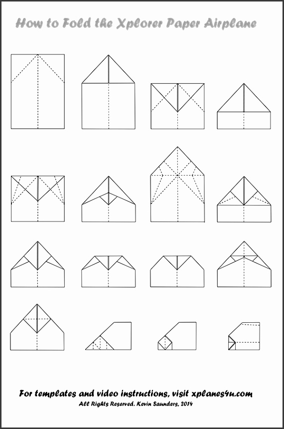 paper airplane designs printable pdf