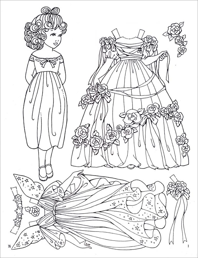 Paper Dolls Free Premium Templates