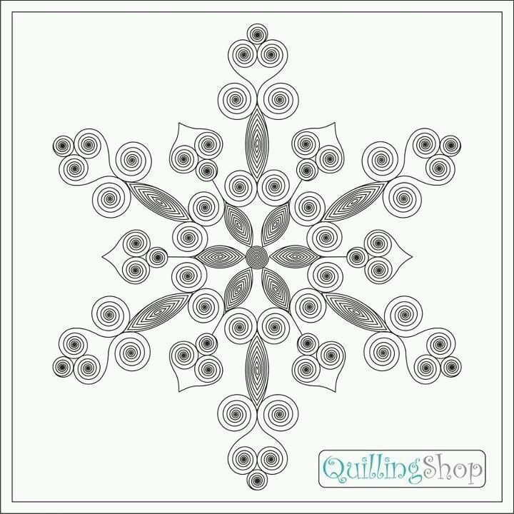 Paper Quilling Patterns Designs Snowflake Quilting Shop Collection