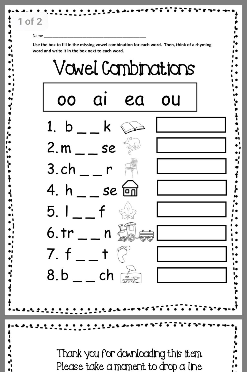 free printables second grade worksheets
