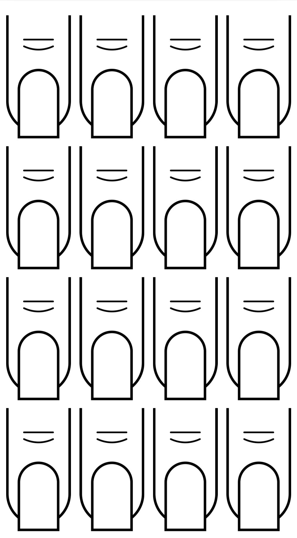 Pin By Stefania Maloccu On Template Nails Printable Nail Art 