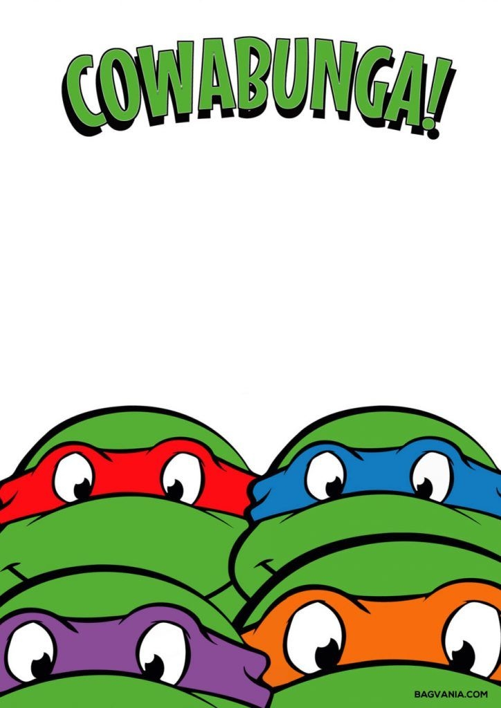 free printable Ninja Turtle pictures