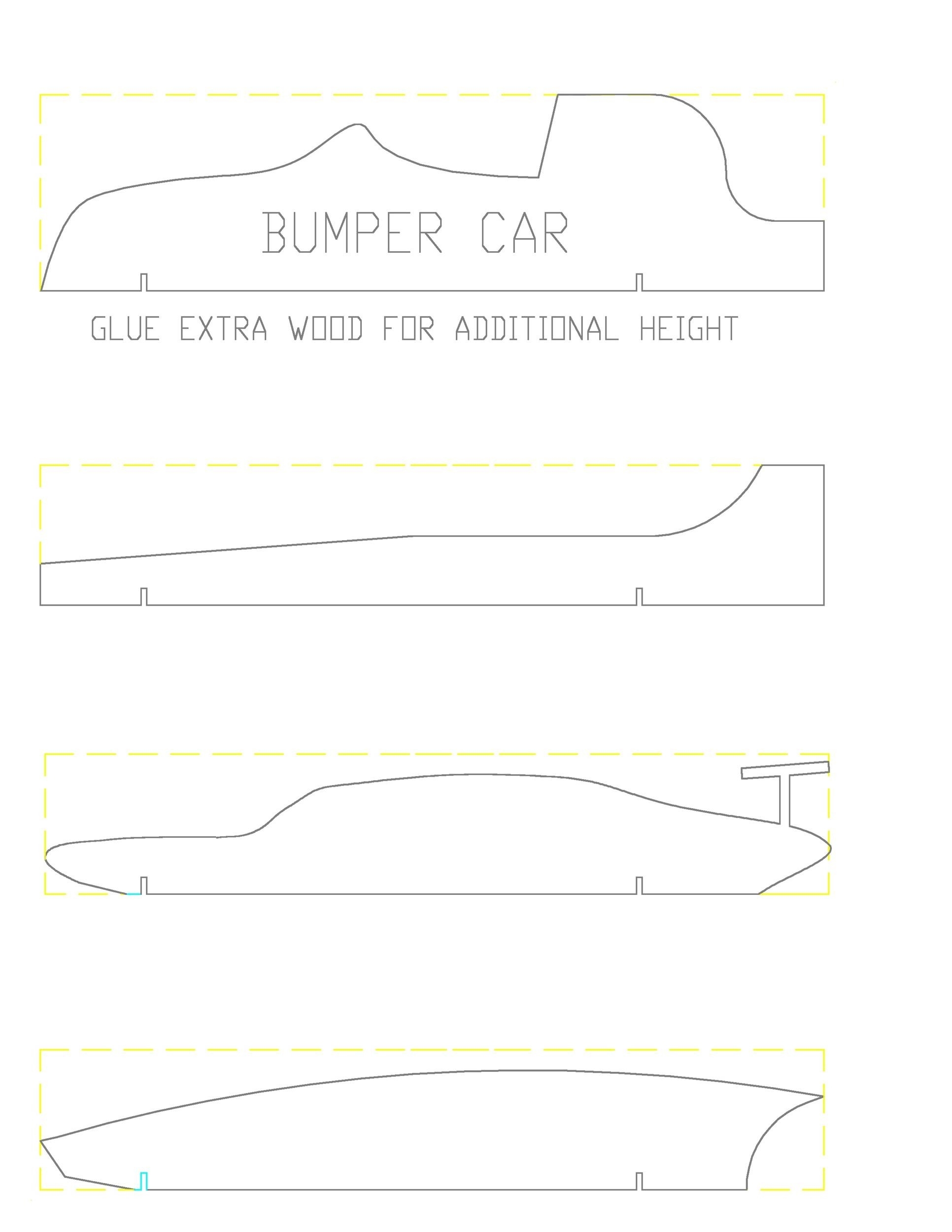 Pinewood Derby Car Templates Printable Printables Template Free