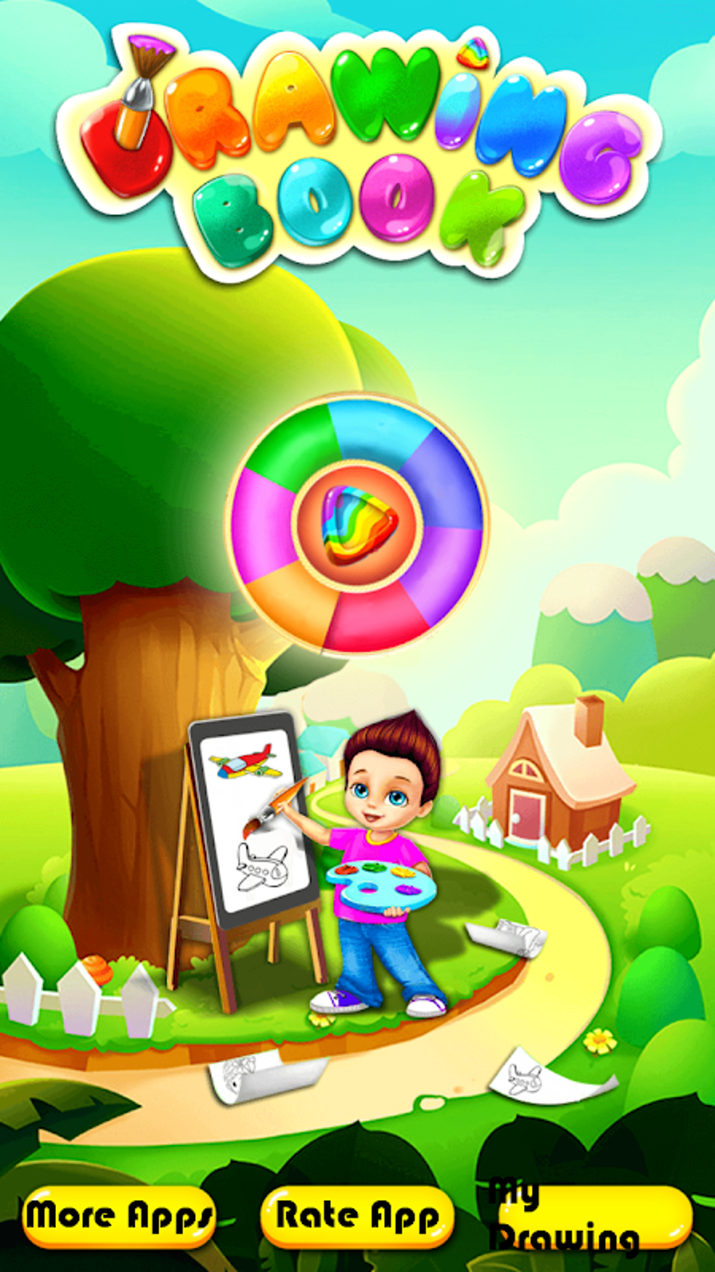 Planes Coloring Book Drawing Game APK For Android Download