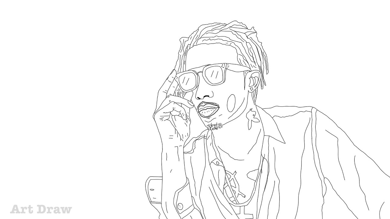 playboi carti coloring pages