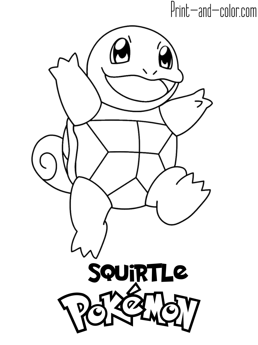 coloring sheets printable free pokemon