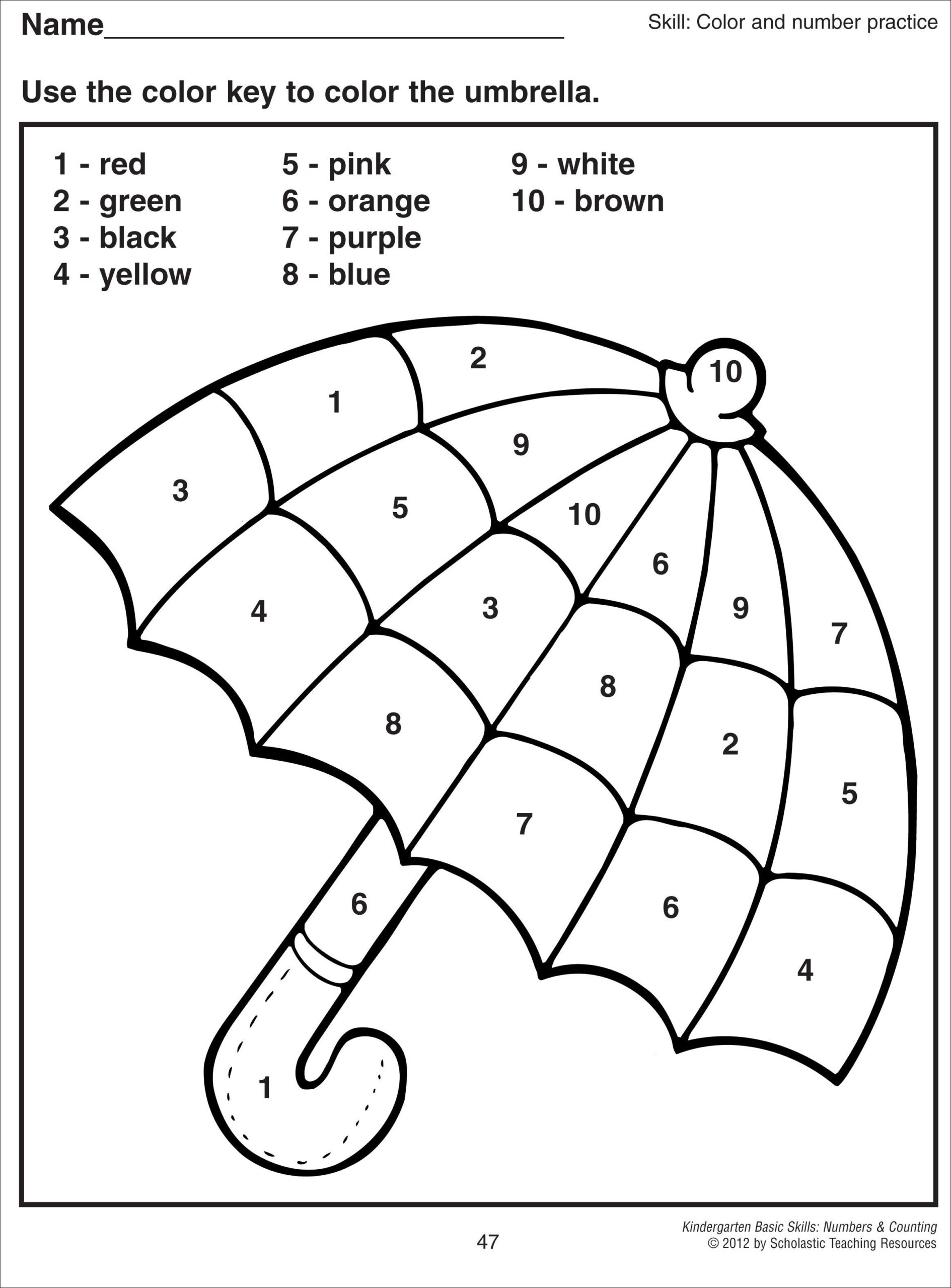 pre k coloring pages