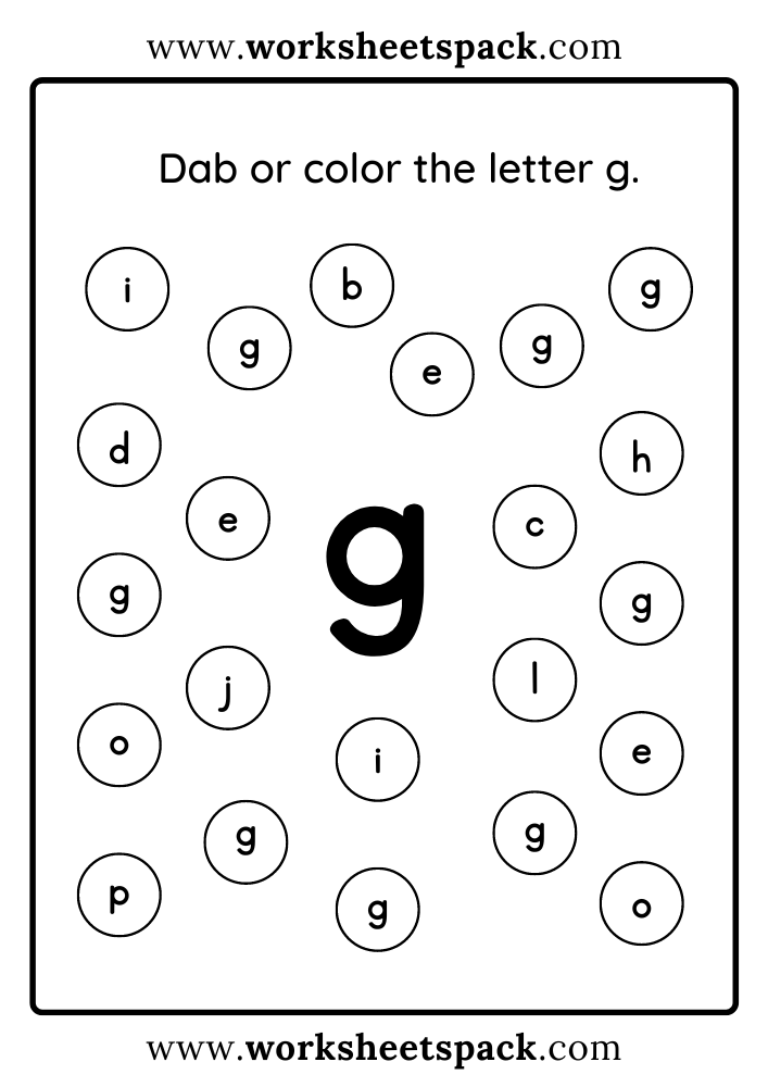 Premium Vector Trace Uppercase And Lowercase Letter G Black And