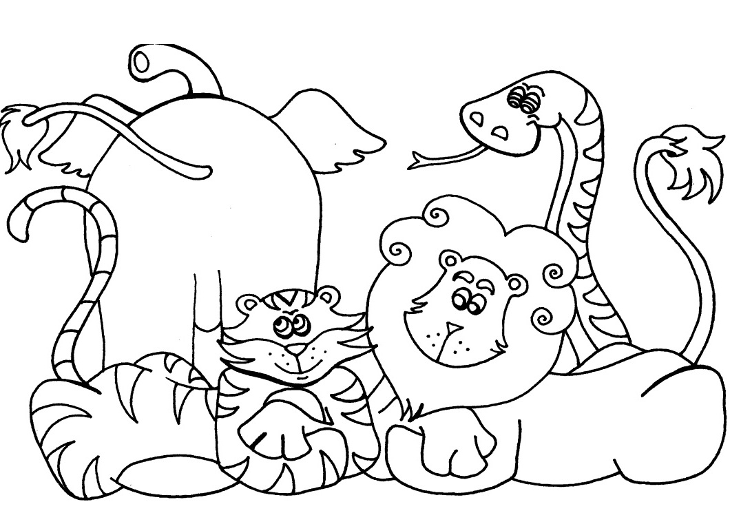 Preschool Coloring Pages Free Printable At Tanmitchellblog Blog