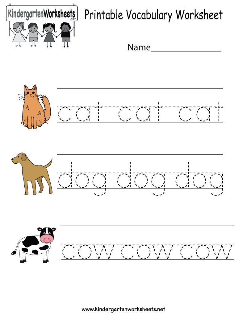 printable worksheet for preschool pdf