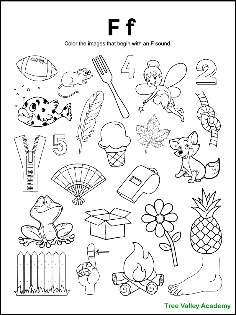 Preschool Letter F Activities And Worksheets Worksheets Library