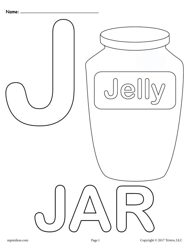 Preschool Letter J Coloring Pages Coloring Pages