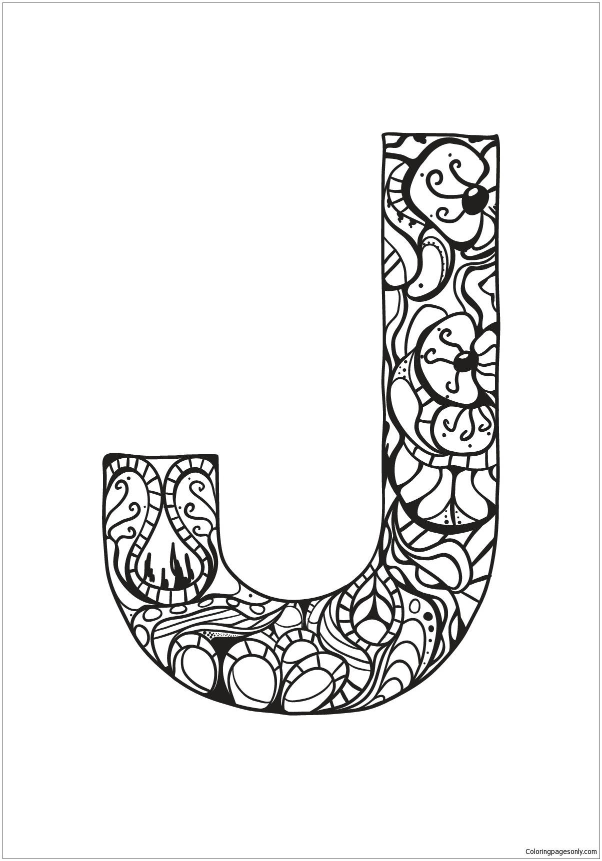 Preschool Letter J Coloring Pages Coloring Pages