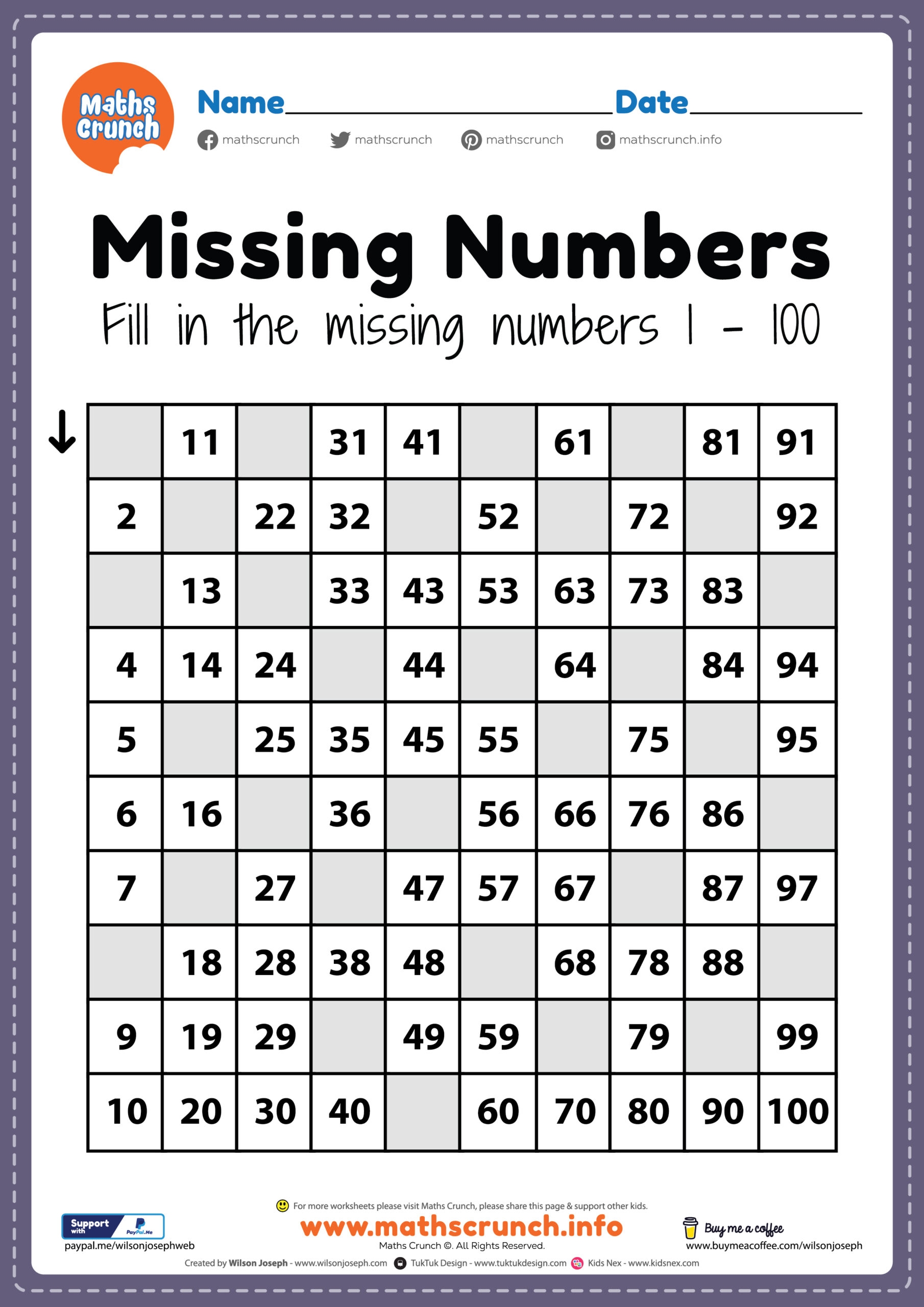 kids math worksheets pdf