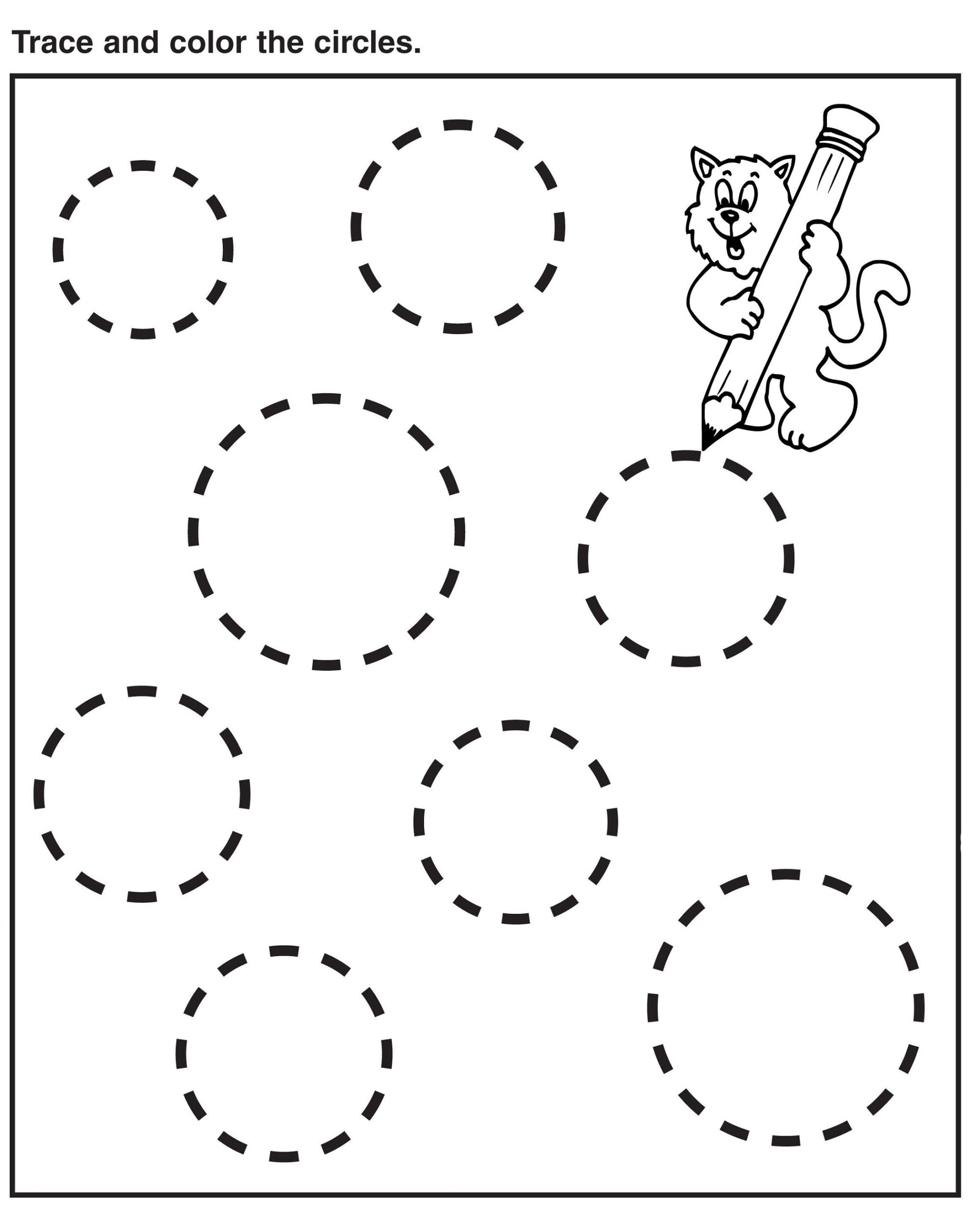 Preschool Tracing Worksheets Best Coloring Pages For Kids Printable