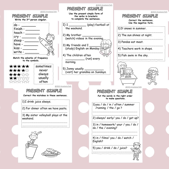 english for kids exercises