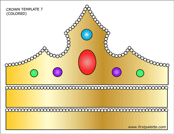 Prince And Princess Crown Templates Free Printable Templates 
