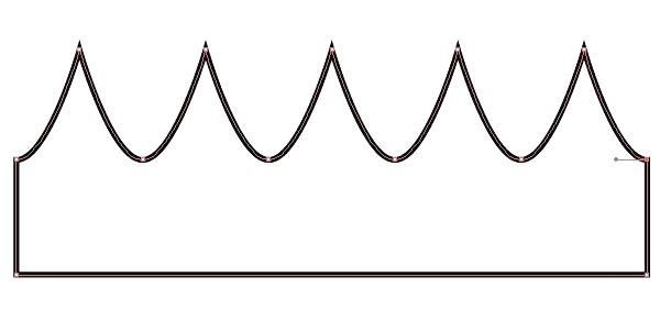 Princess Cut Out Template Crown Printable Template Pattern King Crown 