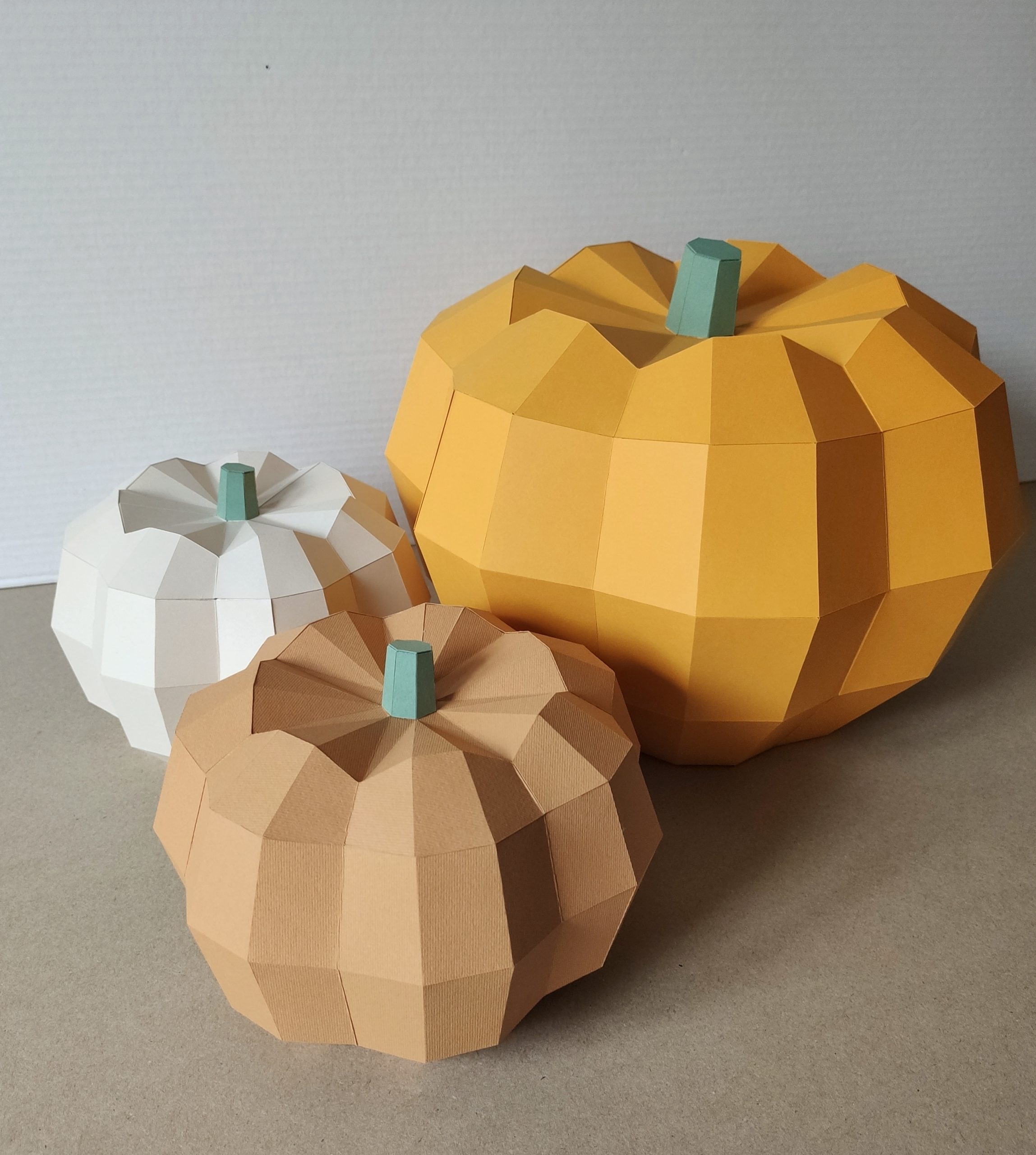 free printable paper pumpkin templates