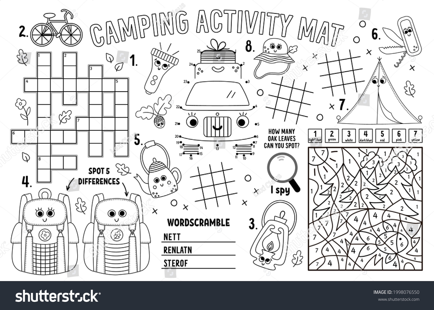 printable activity sheet for kids