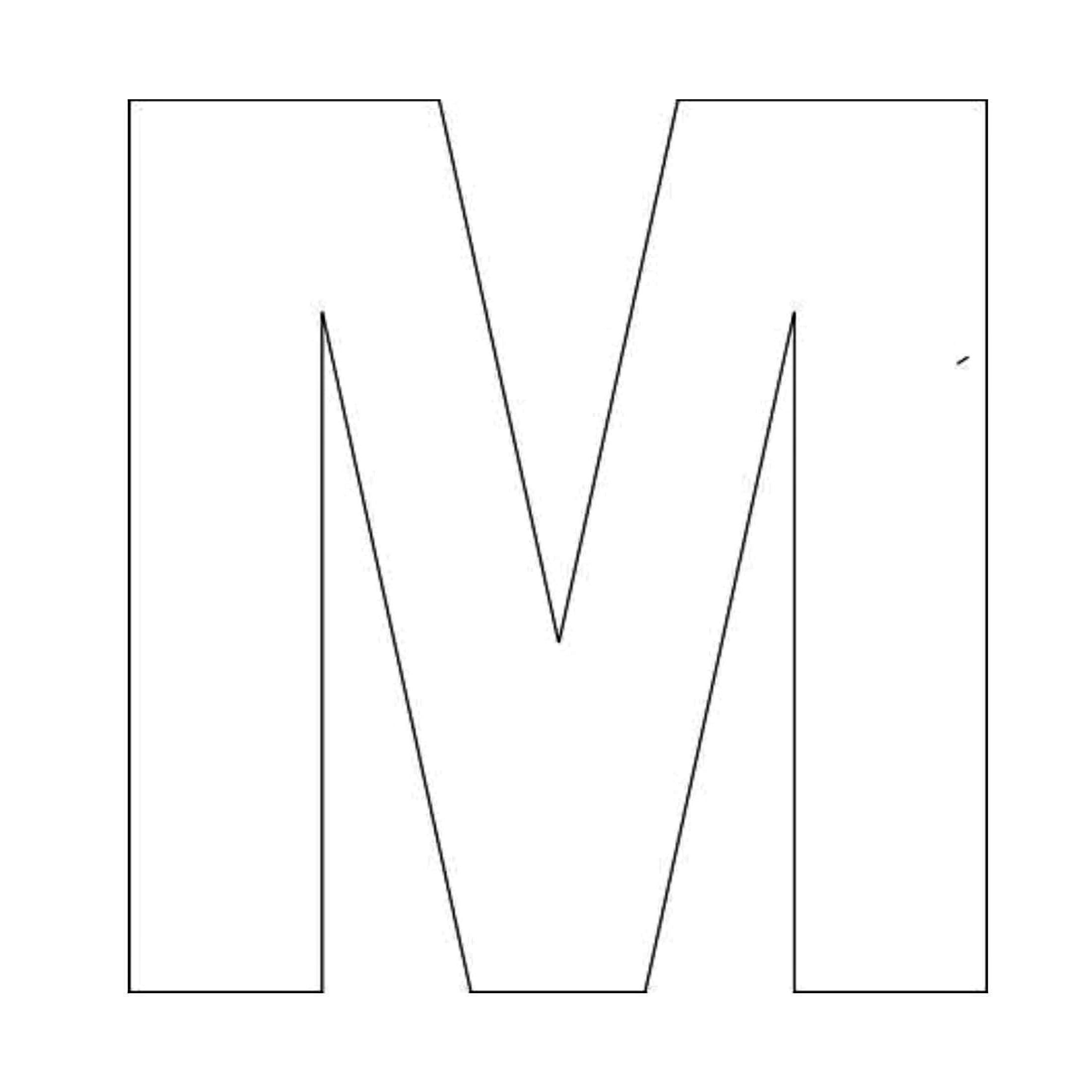 Printable Alphabet Letters M Printable Alphabet Letters