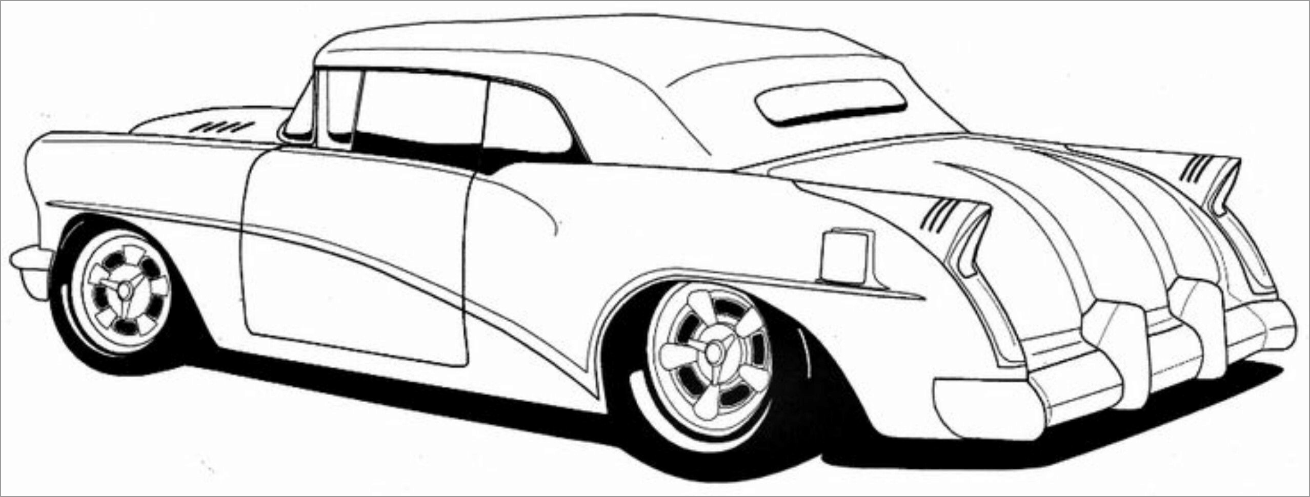 printable car coloring page