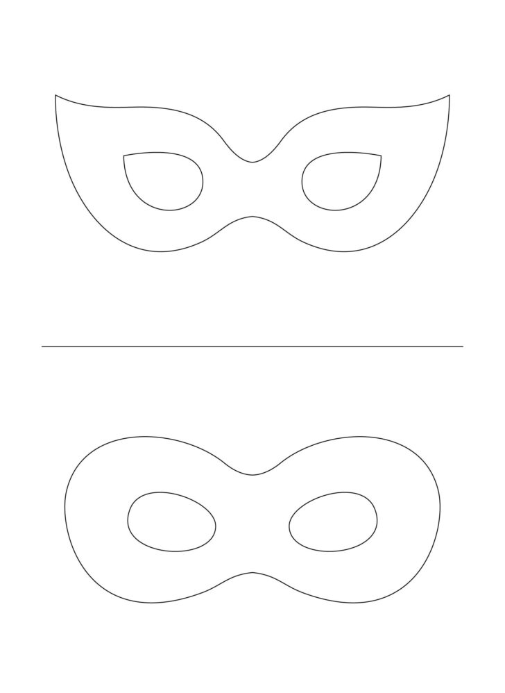 Printable Blank Mask Template Printable Templates
