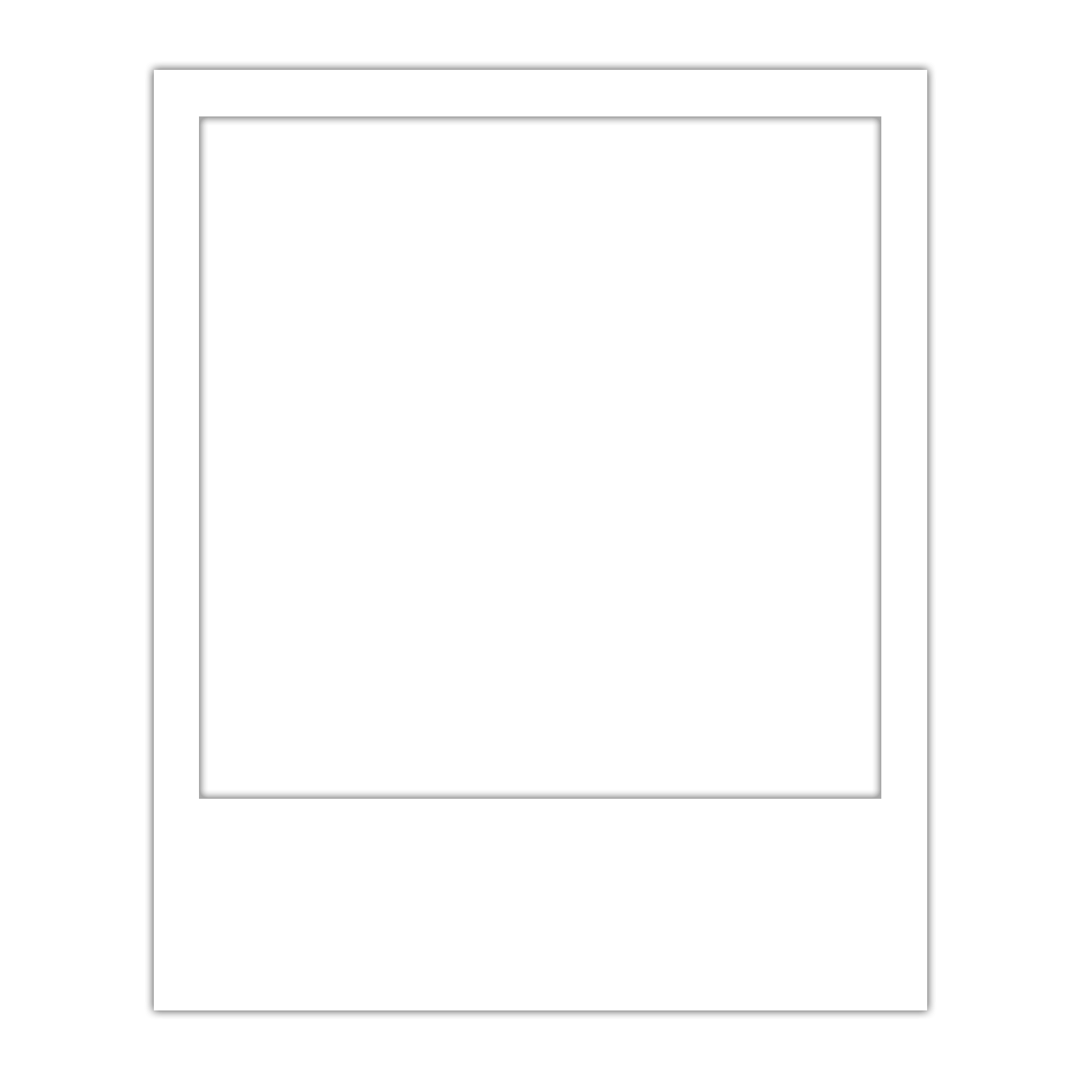 Printable Blank Polaroid Template Printable And Enjoyable Learning