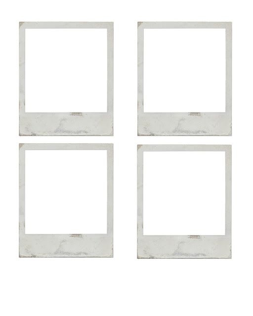 Printable Blank Polaroid Template Printable New Year Banners