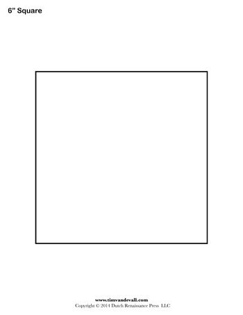 Printable Blank Square Template