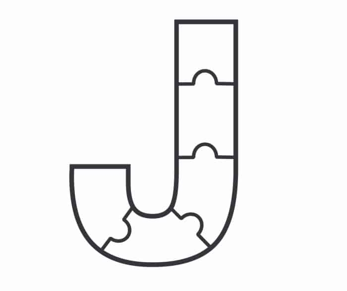 printable pictures of letters j