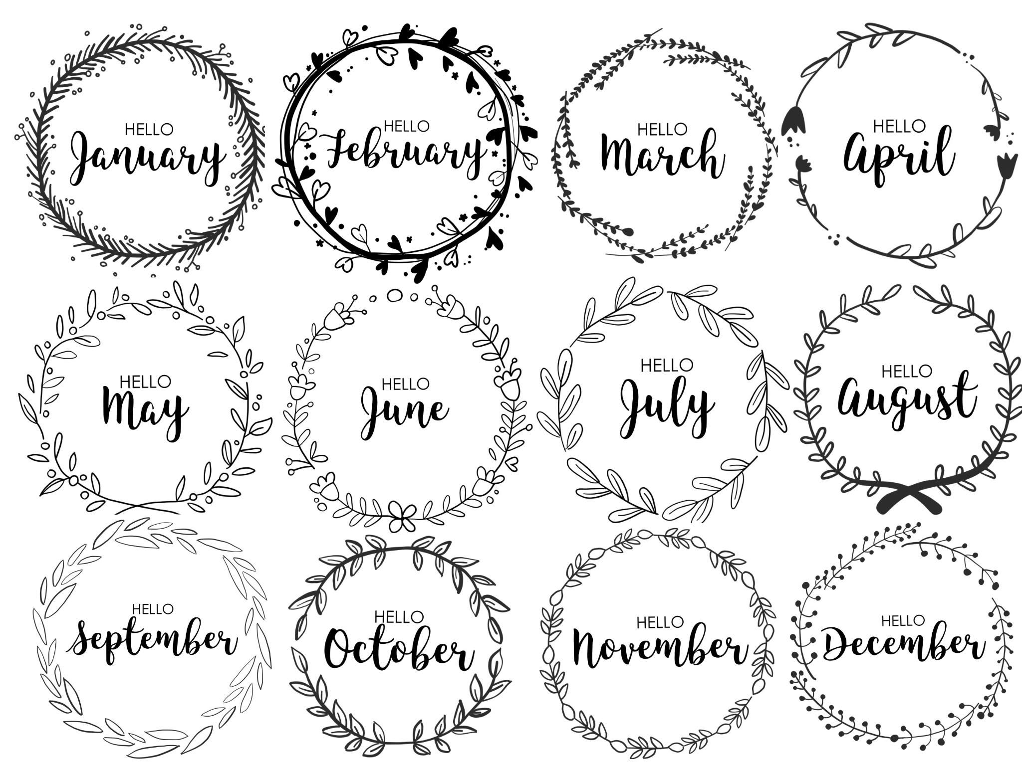 bullet journal printable template