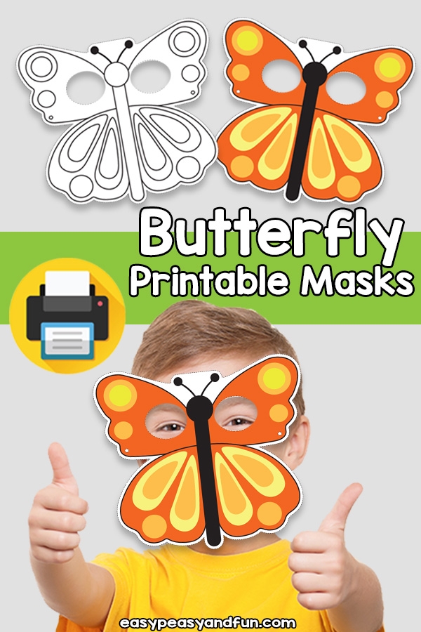 Printable Butterfly Mask Template Easy Peasy And Fun Membership