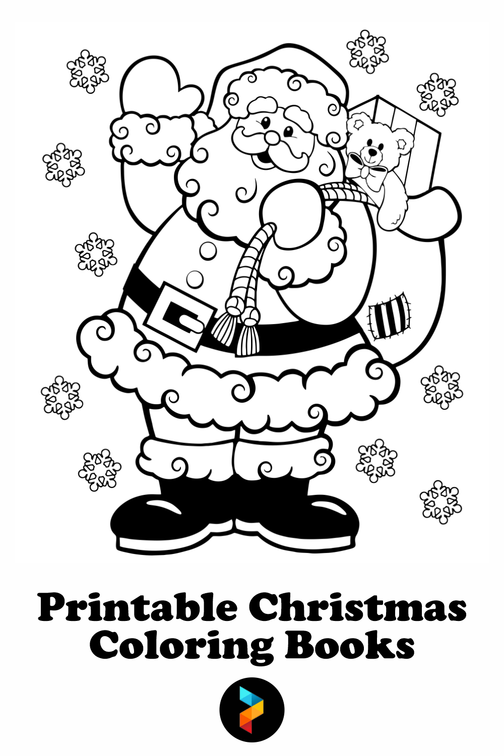 printable christmas coloring pics