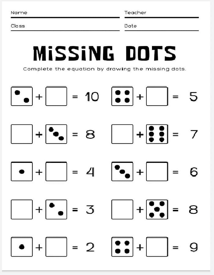 Printable Class 1 Maths Worksheets Free Download And Print For You 