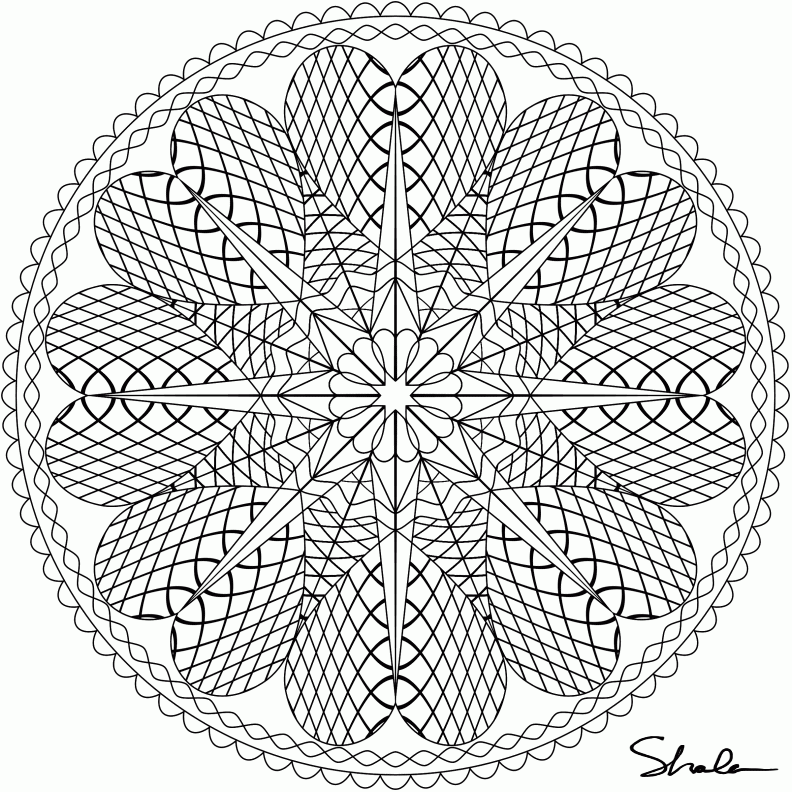 Printable Color By Number For Adults Coloring Home