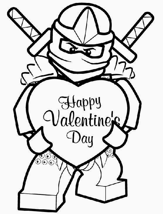printable valentine color sheets