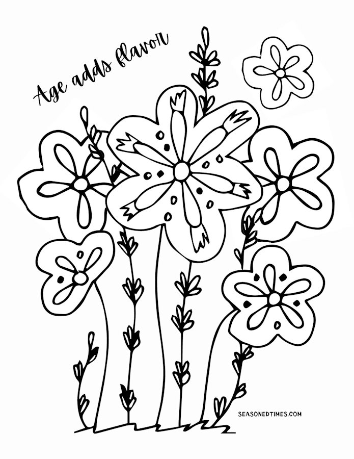 free printable coloring pages for seniors