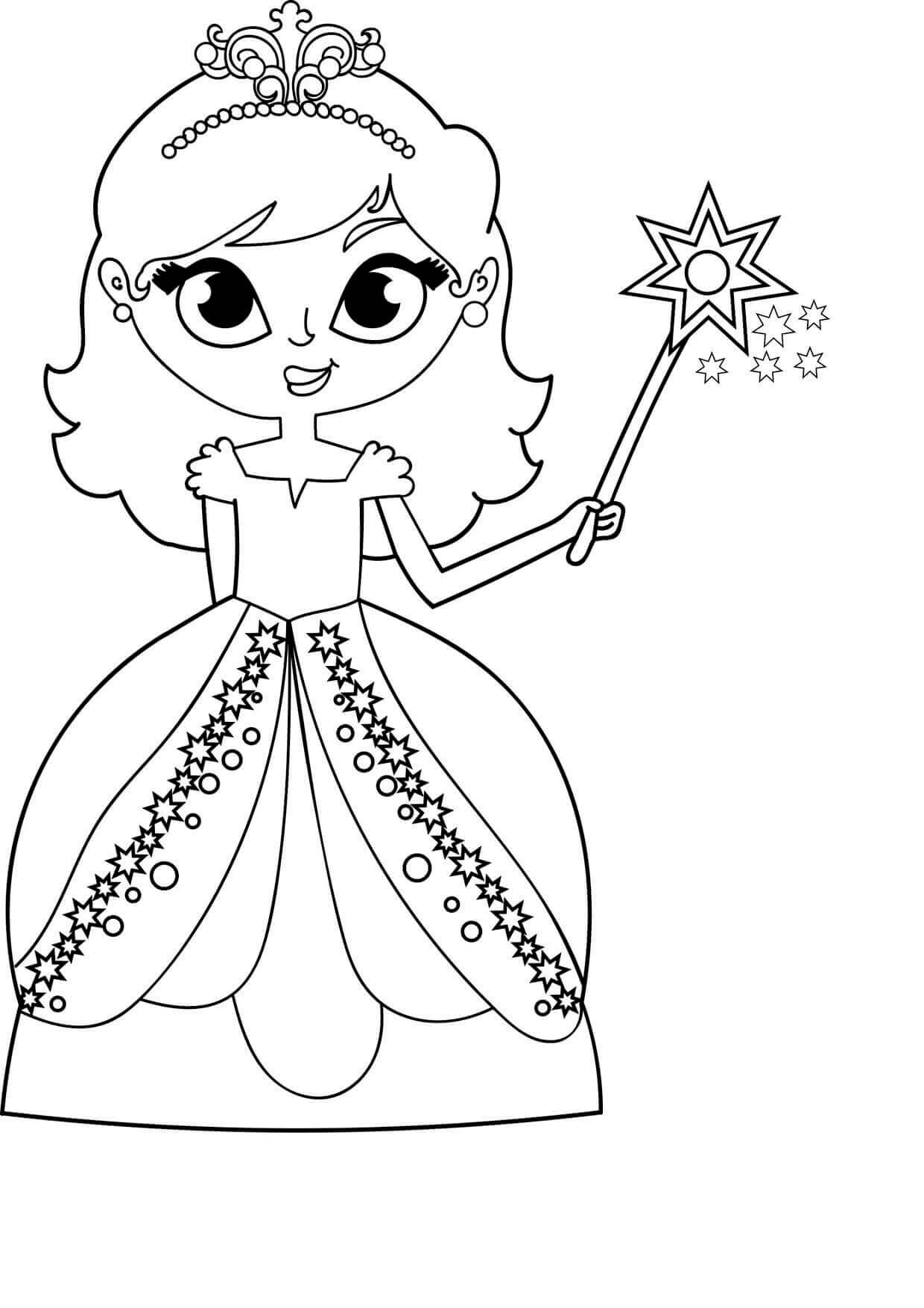 Printable Colouring Pages For Girls