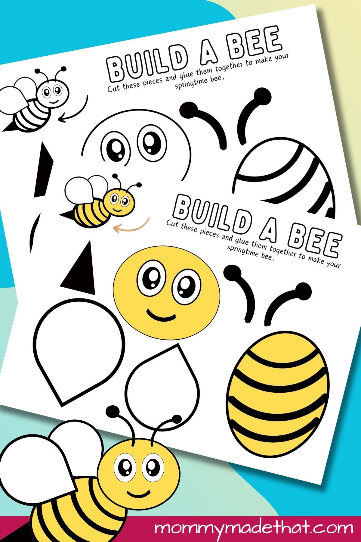 Printable Crafts Archives Mommy Made That Worksheets Library