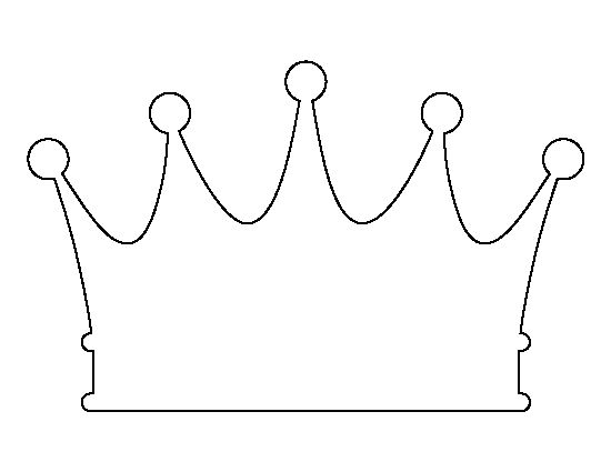 printable queen crowns for kids