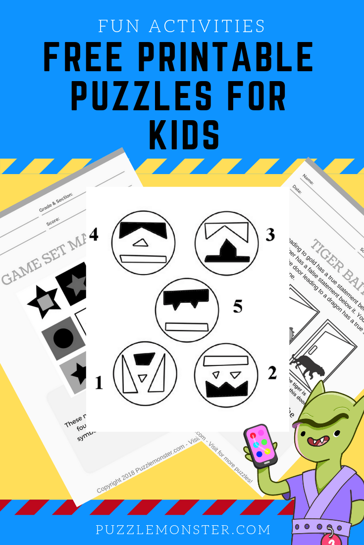Printable Cut Out Puzzles For Kids