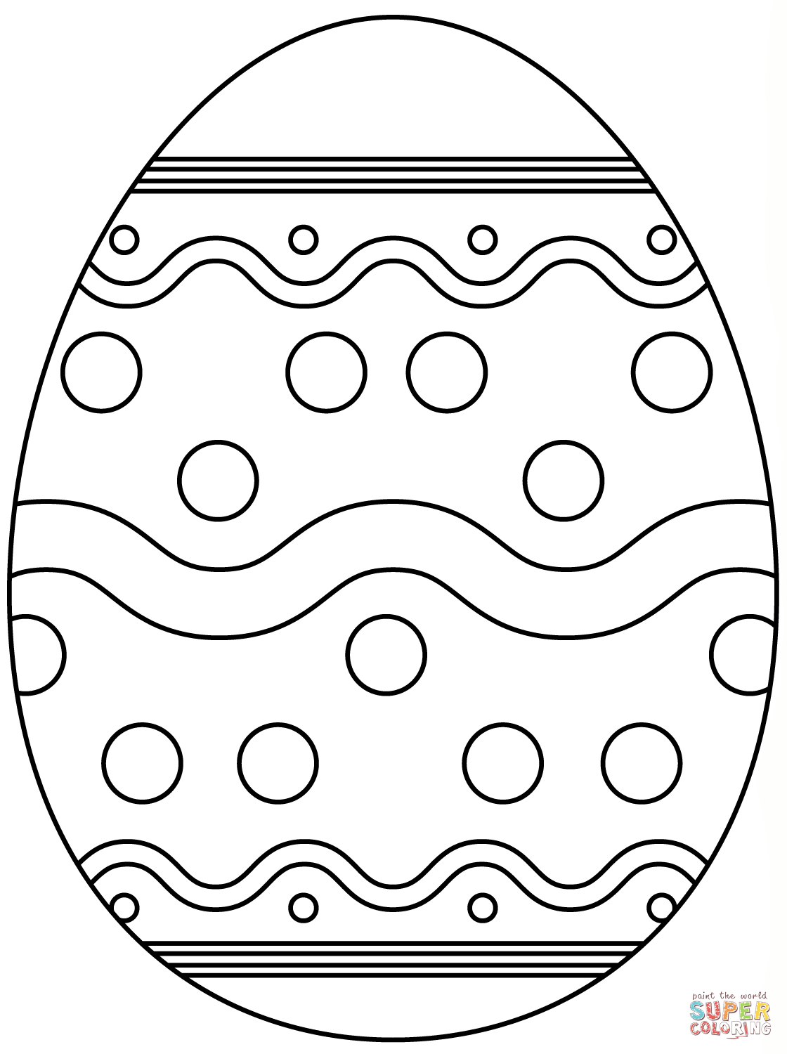 printable egg coloring pages