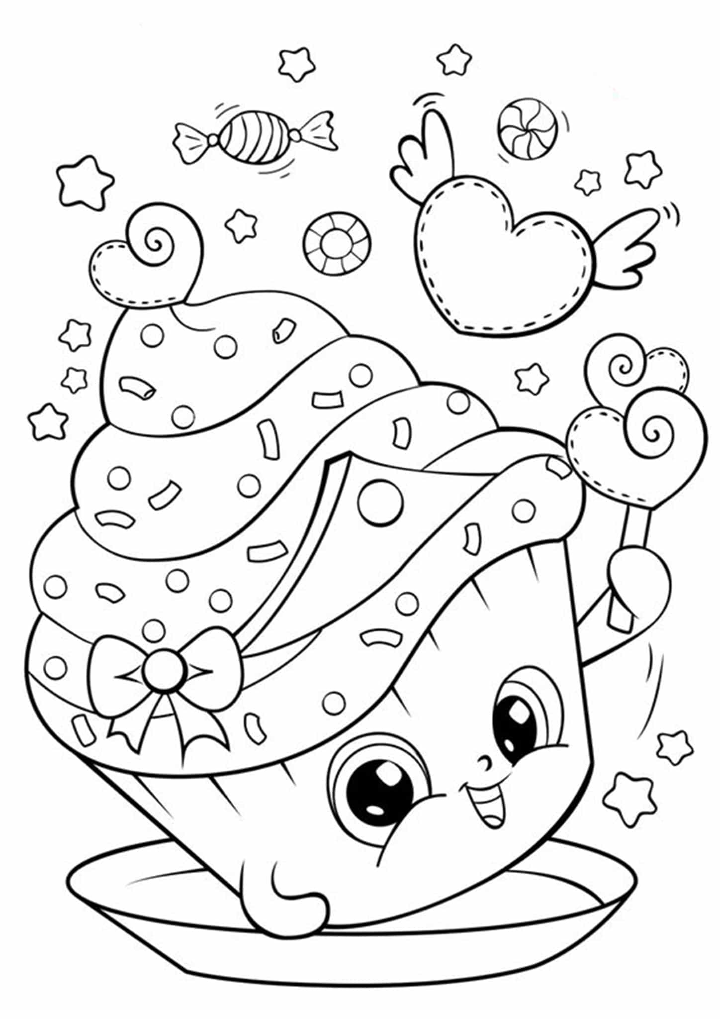 easy printable color pages